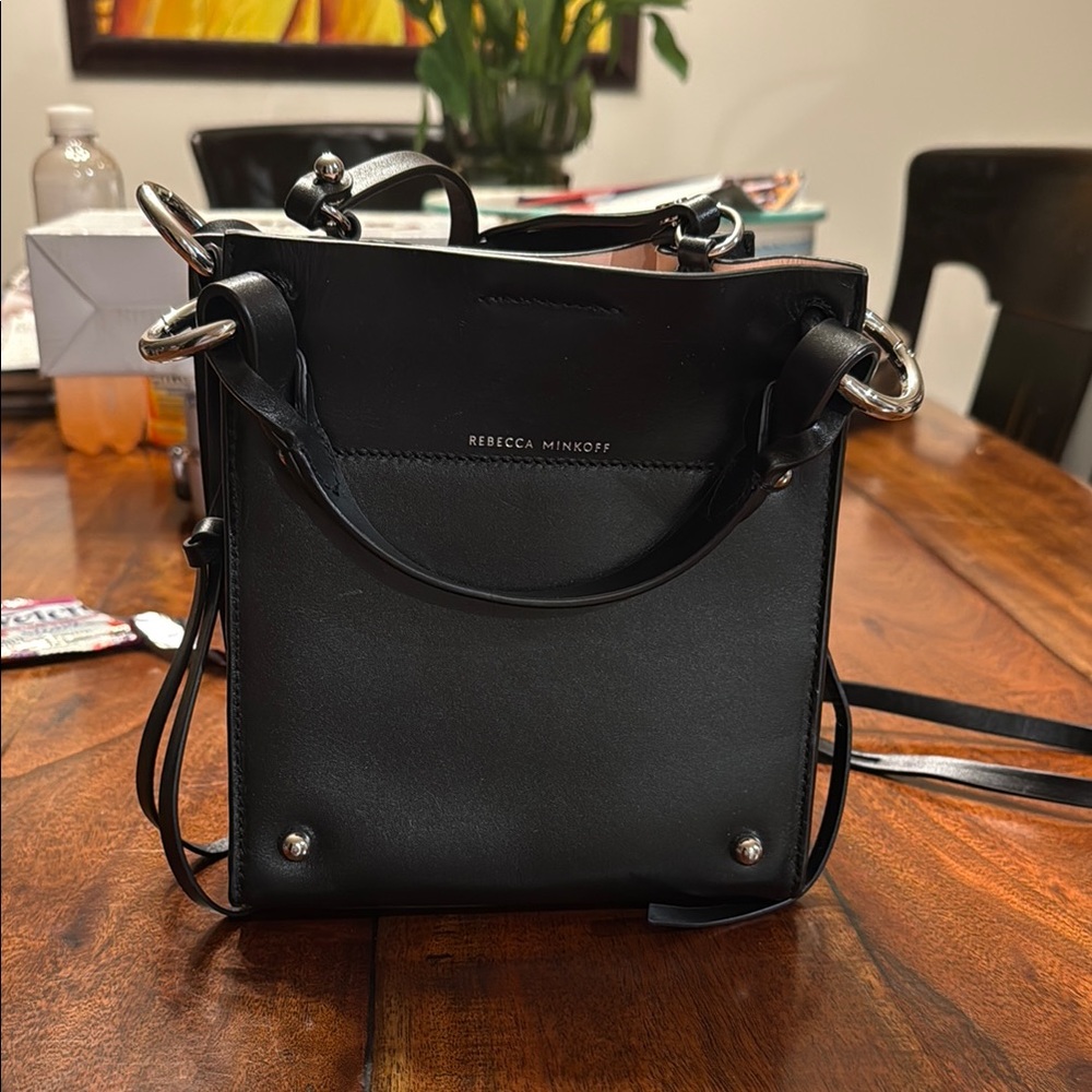 Rebecca Minkoff Black Crossbody Bag with Sleek Design